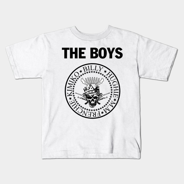 The Boys Band Alt Kids T-Shirt by RetroVania